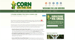 Desktop Screenshot of cornonthejob.com